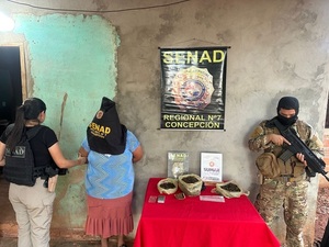 SENAD desactiva foco de microtráfico que operaba con presunta venta a menores en Azotey - Concepción al Día