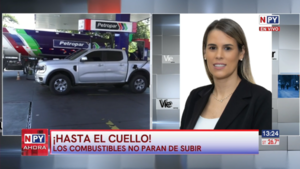 Petropar aplica aumento de Gs. 750 a todos sus combustibles