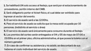 Polémico asado: si no vas, te descuentan del sueldo