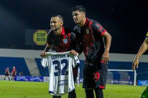 Ameliano castigó a domicilio