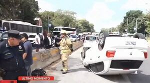 Accidente frente a la UNA reabre debate sobre seguridad vial y uso de franjas peatonales