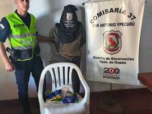 Recuperan insumos hurtados de centro comunitario en San Antonio Ypekuru