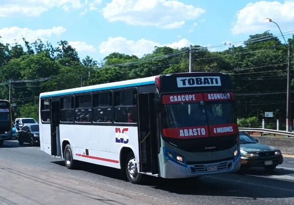 Dinatran subirá 10% el precio de pasajes al interior del país