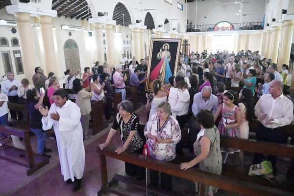 Fiesta de la Divina Misericordia en Sajonia: horarios de misas y actividades - Nacionales - ABC Color