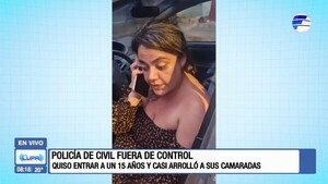 Suboficial de la Policía protagoniza disturbio en fiesta de 15 en San Lorenzo