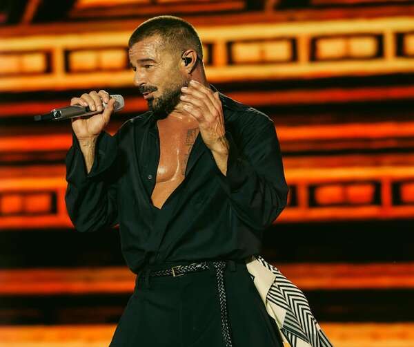 Ricky Martin trajo a Paraguay una intensa fiesta con baile, romance y carisma - Música - ABC Color