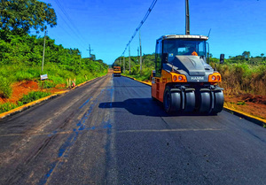 Ruta de los Inmigrantes alcanza 43% de ejecución y transforma la movilidad en Hohenau - Amigo Camionero