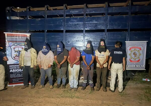 Operativo por abigeato deja detenidos y evidencias incautadas en Concepción - Concepción al Día