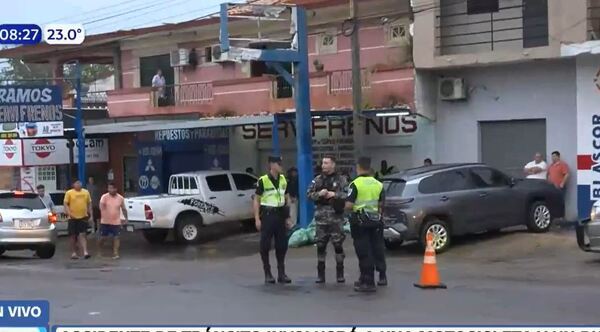 Tres personas perdieron la vida en un terrible accidente de tránsito en San Lorenzo