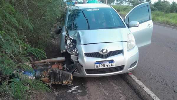 Bebé muere en accidente vial, mientras una adolescente y una niña quedan graves