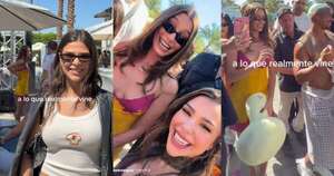 La Nación / Paraguaya, influencer de Hailey Bieber en VIP de Coachella: nadie se lo esperaba