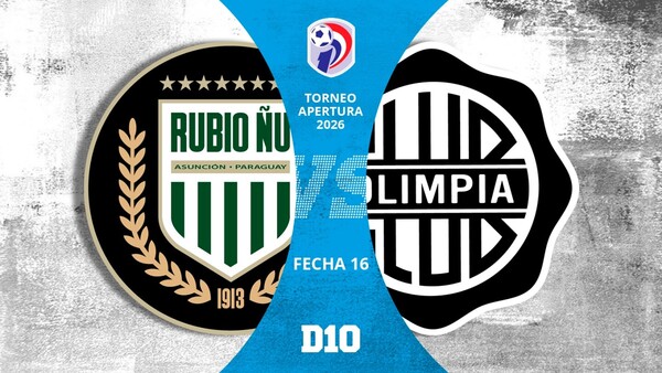 Rubio Ñu vs. Olimpia: Paso a paso