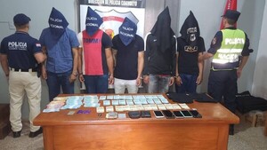 Caen brasileños con billetes falsos en pleno centro de Saltos del Guairá