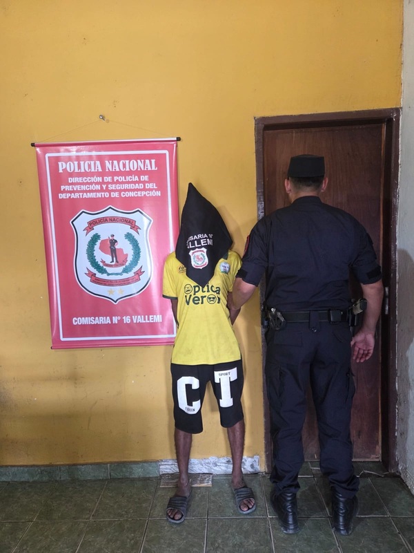 Le robó la motocicleta a su madre y fue aprehendido en Vallemí - Concepción al Día