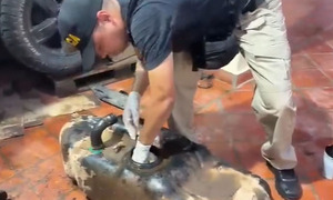 Hallan más de 10 kilos de cocaína ocultas en tanque de combustible de una camioneta en San Antonio - OviedoPress