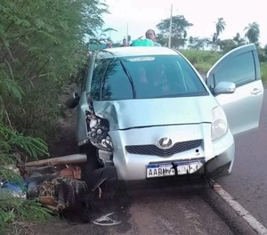 Dos menores fallecieron en un siniestro vial en Amambay