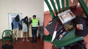 Frustran intento de hurto agravado y detienen a dos hombres tras persecución en Encarnación