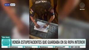 Detienen a joven con cocaína oculta en su ropa interior