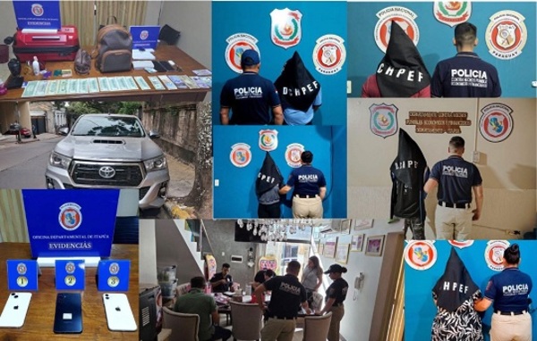 Operativo Ícaro: 8 detenidos y 400 implicados en ciberestafa