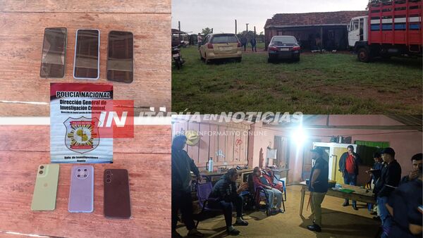 RECUPERAN CELULARES ROBADOS TRAS ASALTO EN GENERAL ARTIGAS