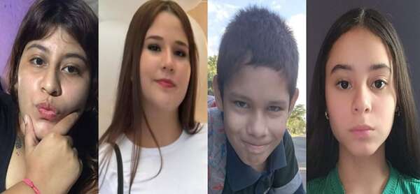 Alerta MAFE: buscan a tres adolescentes y un niño - Policiales - ABC Color