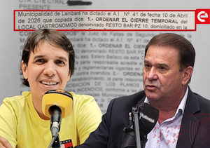CIERRE DEL BAR PZ10 DESATA CRUCE POLÍTICO EN LAMBARÉ: ZEBALLOS DENUNCIA “PERSECUCIÓN” - Canal-E