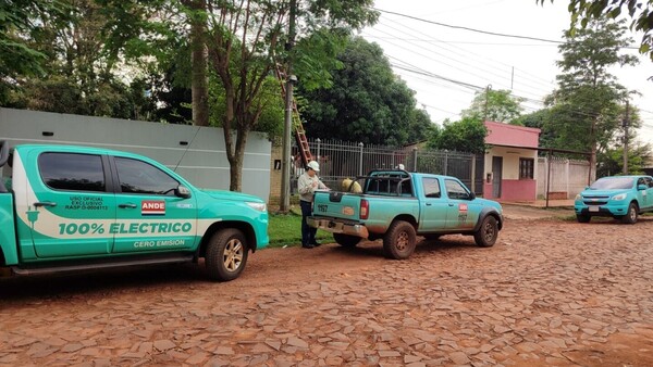 Un fallo en el transformador provocó cortes en el servicio de la ANDE