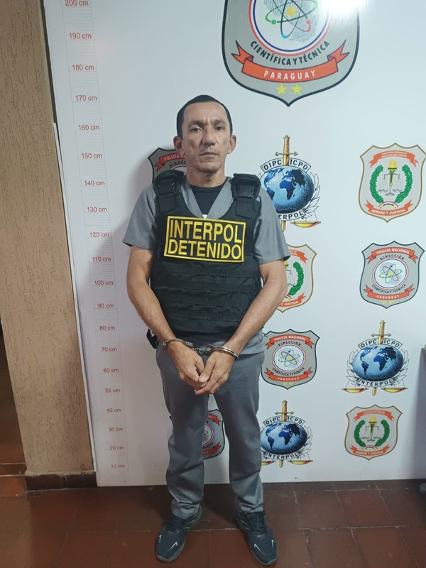 Detienen en Limpio a ciudadano brasileño con orden de captura internacional por asesinato