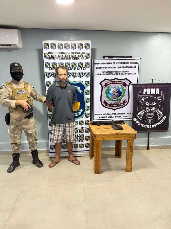 Piden expulsar del país a brasileño detenido durante operativo antidrogas en Pedro Juan Caballero - Policiales - ABC Color