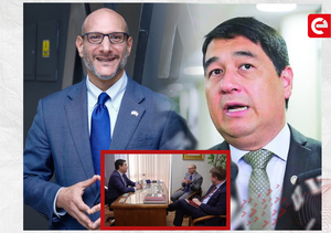 Robert Alter defendió el acuerdo SOFA tras reunión con Eduardo Nakayama - Canal-E