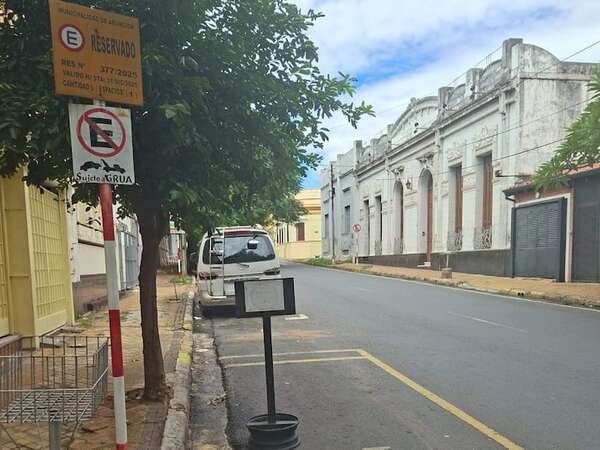 ¿Qué hacer si el frentista bloquea un estacionamiento reservado vencido? - Nacionales - ABC Color