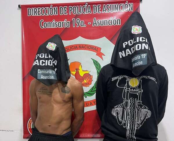 Dos hermanos fueron detenidos por hurto de autopartes en Asunción - Policiales - ABC Color