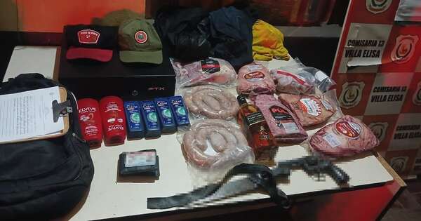 Diario HOY | Tras asalto a minimarket, detienen a ladrón de tapa cuadril y embutidos