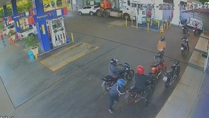 Asalto a mano armada en surtidor de Ciudad del Este deja millonario botín