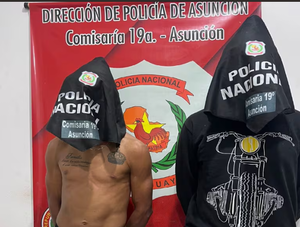Caen hermanos tras persecución por robo de autopartes en Asunción