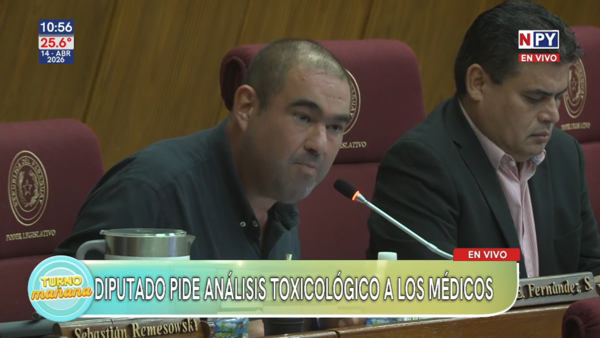 "Que se enoje el que se enoje": Diputado Jatar Fernández propone controles toxicológicos a médicos