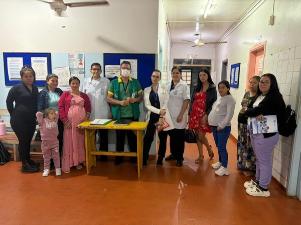 Taller para gestantes refuerza el cuidado materno en Ciudad del Este - ADN Digital