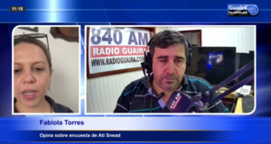 FABIOLA TORRES LIDERA INTENCIÓN DE VOTO EN INTERNA LIBERAL