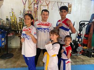 Jóvenes taekwondistas de Itapúa buscan brillar en el campeonato nacional