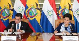 La Nación / Paraguay y Ecuador avanzan en acuerdos y cooperación bilateral