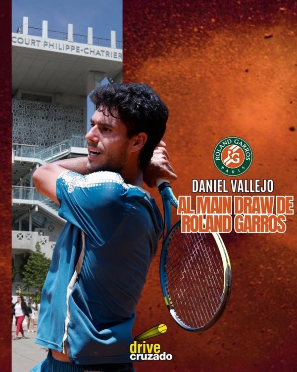 Histórico: Después de 28 años, Paraguay tendrá nuevamente un jugador en Roland Garros - ADN Digital