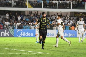 Histórico empate del alternativo de Recoleta ante el Santos de Neymar