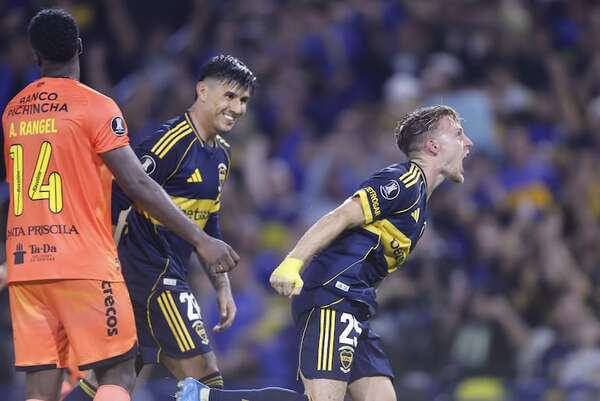 Boca Juniors goleó a Barcelona y se consolida en la cima del Grupo D - Copa Libertadores - ABC Color