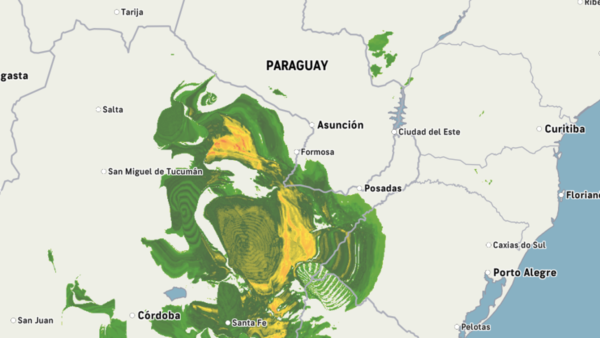 Todo el país, en cháke por la SUPERTORMENTA