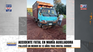 Adolescente fallece en accidente de tránsito en Itapúa