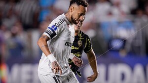 Lo que dijo Neymar tras el partido con Recoleta