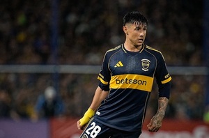 El partidazo de Adam Bareiro en la goleada de Boca Juniors sobre Barcelona