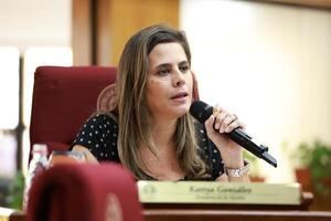 Kattya González ratifica intención presidencial y habla de proyecto opositor en construcción