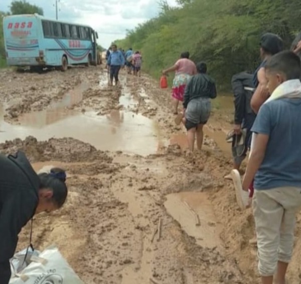 Piden 1.000 km más de rutas asfaltadas en el Chaco en medio de aislamiento por lluvias