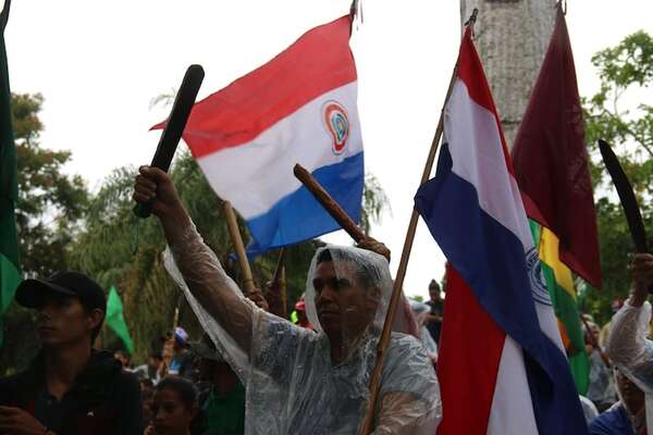 Campesinos e indígenas marcharán en Asunción desde el lunes y anuncian piquetes en el interior - Nacionales - ABC Color